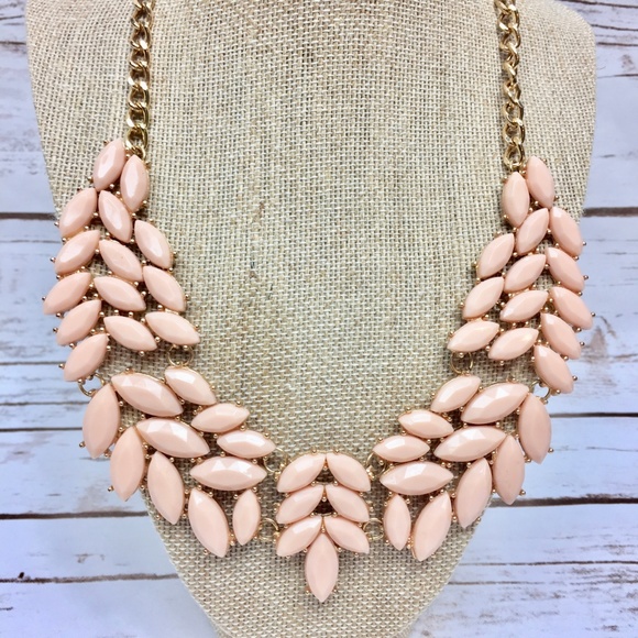 Light Pink Nude Color Boutique Necklace - Picture 2 of 7